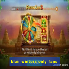 blair winters only fans